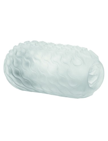 CALIFORNIA EXOTICS - BOUNDLESS REVERSIBLE SQUISHY BALL STROKE YELLOW