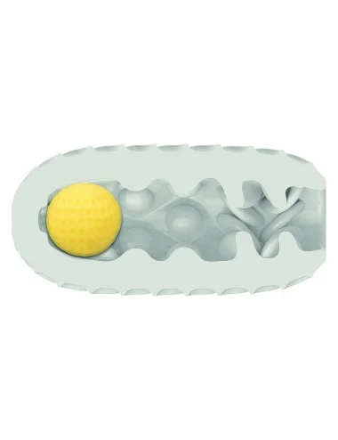 CALIFORNIA EXOTICS - BOUNDLESS REVERSIBLE SQUISHY BALL STROKE GREY