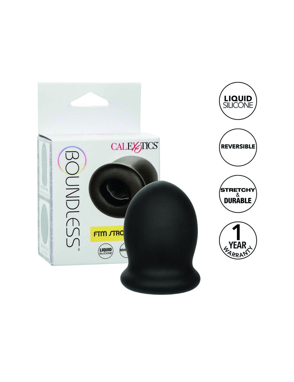 CALIFORNIA EXOTICS - BOUNDLESS FTM STROKER REVERSIBLE 5CM