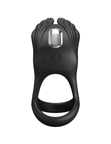PRETTY LOVE - VIBRANT PENIS RING 7 VIBRATIONS BLACK SILICONE