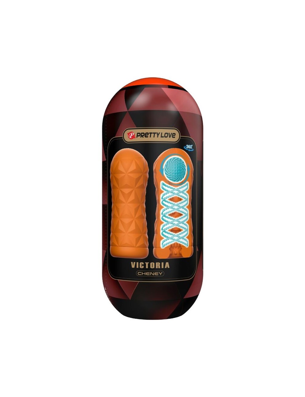 PRETTY LOVE - VICTORIA CHENEY MASTURBATOR ORANGE PRETTY LOVE - VICTORIA CHENEY MASTURBATOR ORANGE