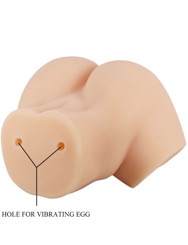 CRAZY BULL - REALISTIC VAGINA AND ANUS HAILEY VIBRATOR