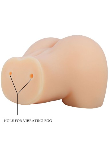 CRAZY BULL - REALISTIC VAGINA AND ANUS MILA VIBRATOR