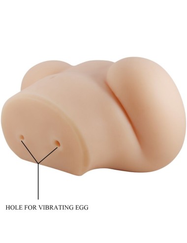 CRAZY BULL - REALISTIC VAGINA AND ANUS LUNA VIBRATOR
