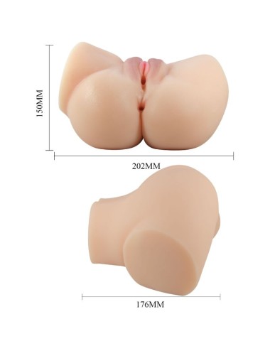 CRAZY BULL - REALISTIC VAGINA AND ANUS EMILIA VIBRATOR