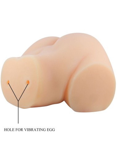 CRAZY BULL - REALISTIC VAGINA AND ANUS EMILIA VIBRATOR
