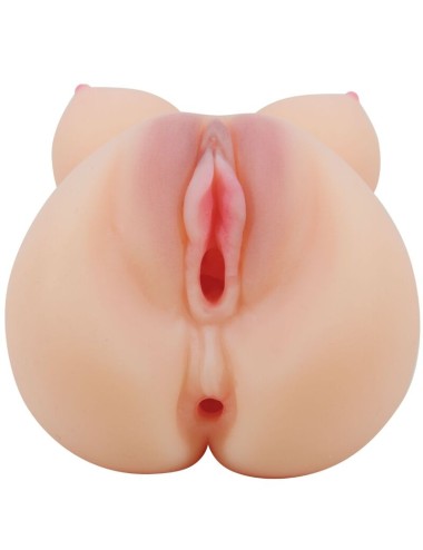 CRAZY BULL - REALISTIC VAGINA AND ANUS HANNAH VIBRATOR