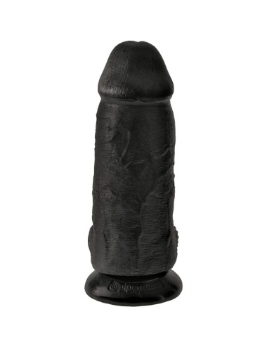 KING COCK - CHUBBY REALISTIC PENIS 23 CM BLACK