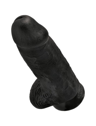 KING COCK - CHUBBY REALISTIC PENIS 23 CM BLACK
