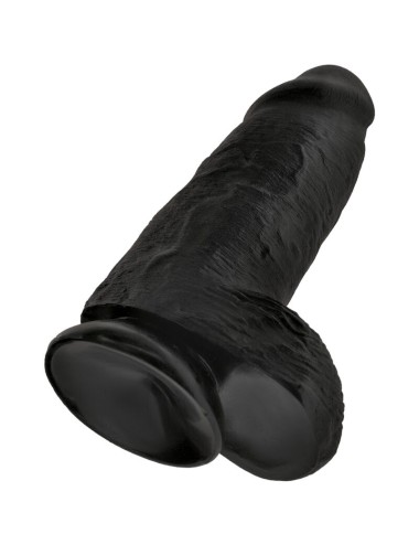 KING COCK - CHUBBY REALISTIC PENIS 23 CM BLACK