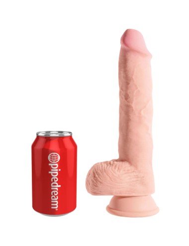 KING COCK - REALISTIC PENIS WITH BALLS 19.4 CM LIGHT