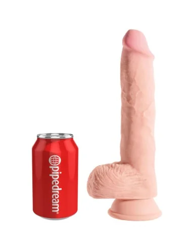 KING COCK - REALISTIC PENIS WITH BALLS 19.4 CM LIGHT