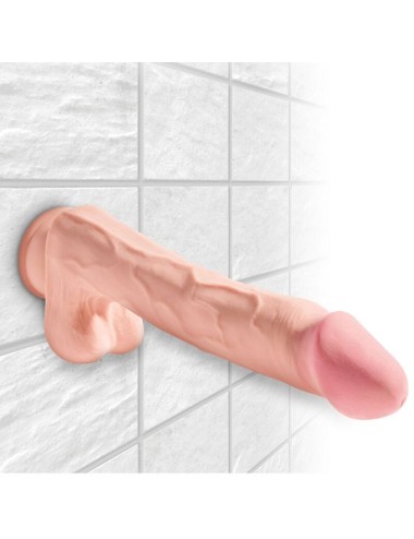 KING COCK - REALISTIC PENIS WITH BALLS 3D 24.8 CM LIGHT