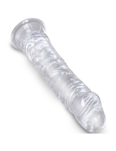 KING COCK - CLEAR REALISTIC PENIS 19.7 CM TRANSPARENT