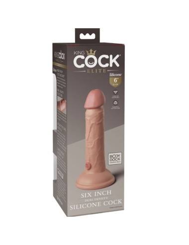 KING COCK - ELITE REALISTIC SILICONE DILDO 15.2 CM