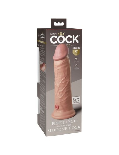 KING COCK - ELITE REALISTIC SILICONE DILDO 20.3 CM