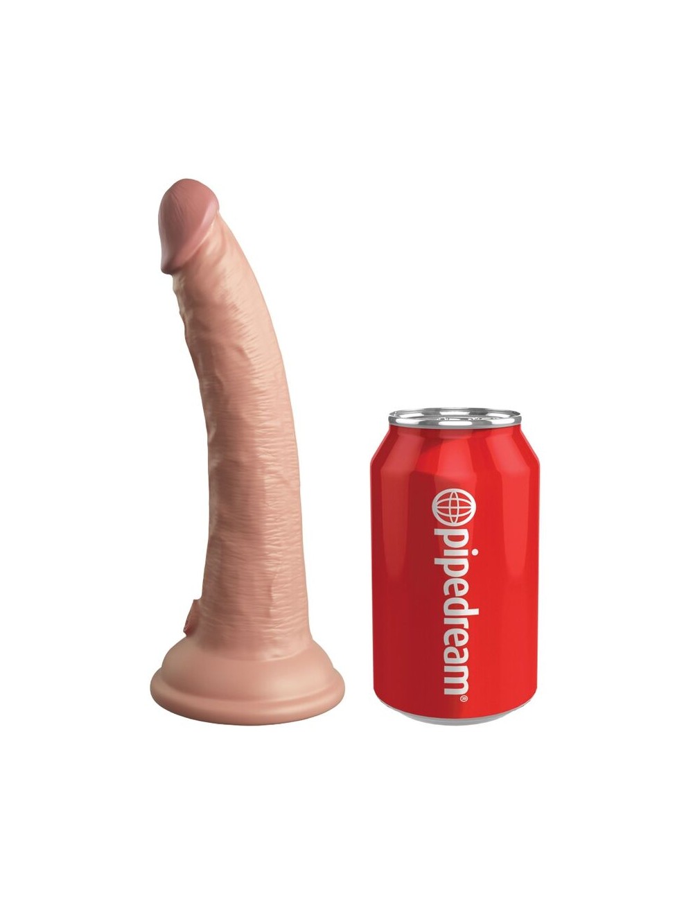 KING COCK - ELITE REALISTIC DILDO VIBRATOR & SILICONE REMOTE CONTROL 17.8 CM KING COCK - ELITE REALISTIC DILDO VIBRATOR & SILICONE REMOTE CONTROL 17.8 CM