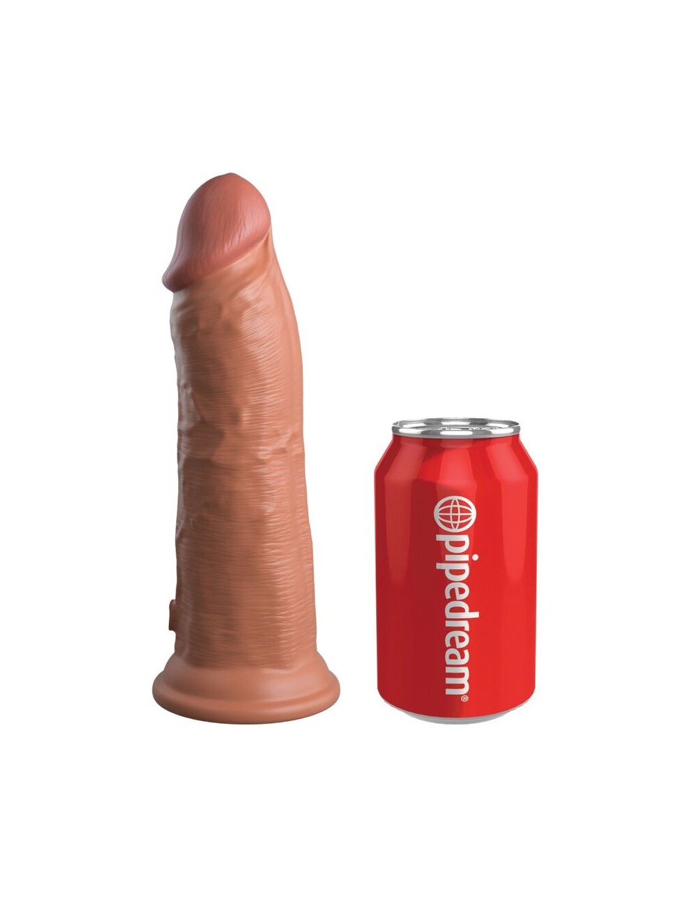 KING COCK - ELITE REALISTIC DILDO VIBRATING & SILICONE 20.3 CM CARAMEL KING COCK - ELITE REALISTIC DILDO VIBRATING & SILICONE 20.3 CM CARAMEL