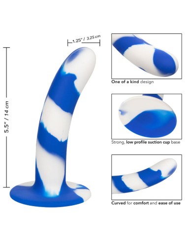 ADMIRAL - SWIRL DILDO FLEXIBLE