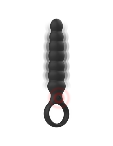 BLACK&SILVER - BOB POWERFUL SILICONE ANAL DILATOR