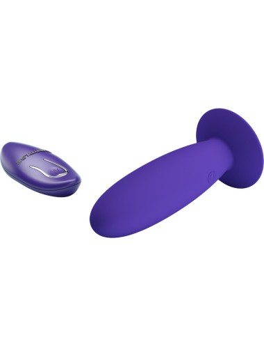 PRETTY LOVE - YOUTH PLUG ANAL VIBRATOR REMOTE CONTROL VIOLET