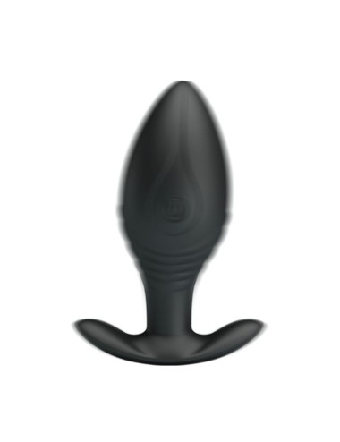 PRETTY LOVE - REGINA ANAL PLUG RECHARGEABLE VIBRATOR BLACK