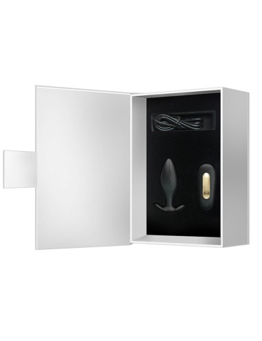 PRETTY LOVE - REGINA ANAL PLUG RECHARGEABLE VIBRATOR BLACK