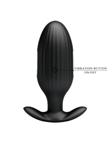PRETTY LOVE - JEFFERSON APP CONTROLLED ANAL PLUG BLACK