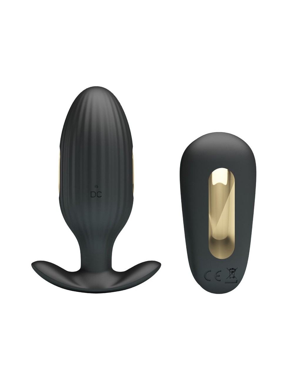 PRETTY LOVE - KELLY PLUG ANAL RECHARGEABLE VIBRATOR BLACK PRETTY LOVE - KELLY PLUG ANAL RECHARGEABLE VIBRATOR BLACK