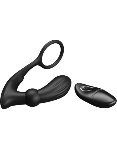 PRETTY LOVE - WARREN BLACK ANAL RING & VIBRATOR