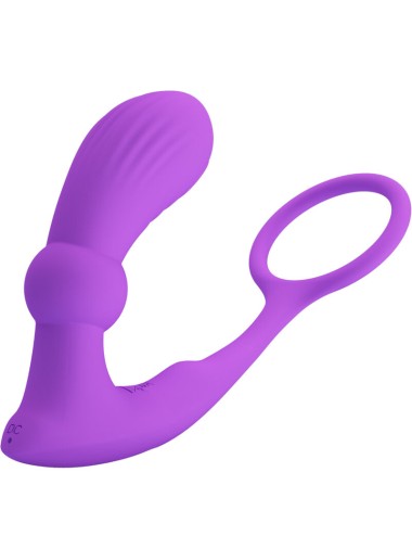 PRETTY LOVE - WARREN VIOLET ANAL RING & VIBRATOR