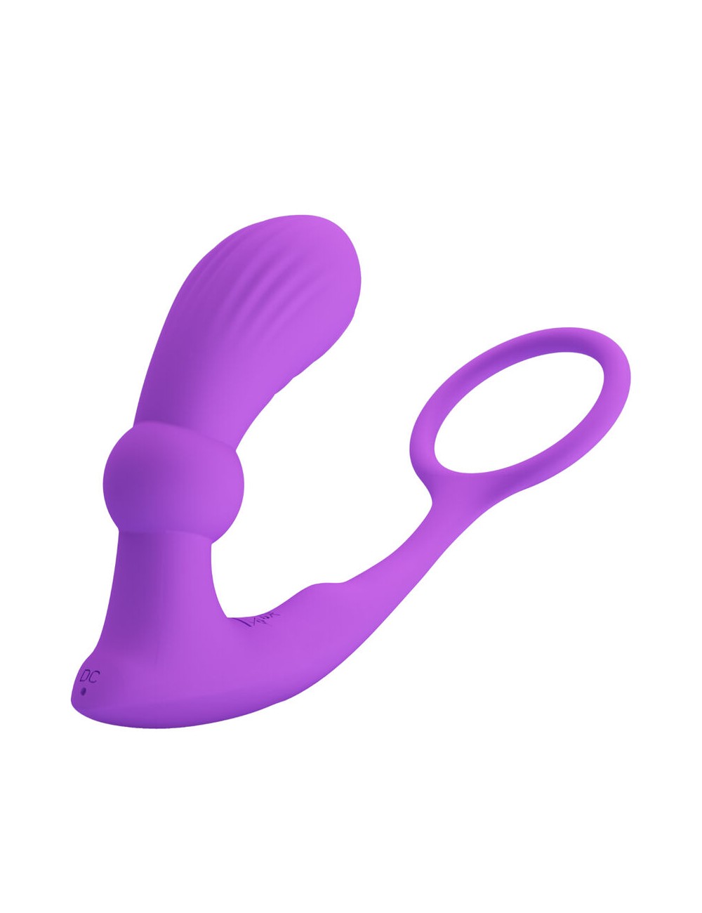 PRETTY LOVE - WARREN VIOLET ANAL RING & VIBRATOR