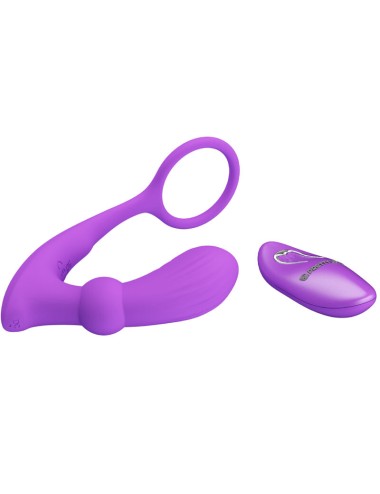 PRETTY LOVE - WARREN VIOLET ANAL RING & VIBRATOR
