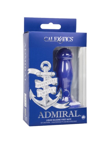 ADMIRAL - FIRST MATE ANAL PLUG VIBRATOR BLUE