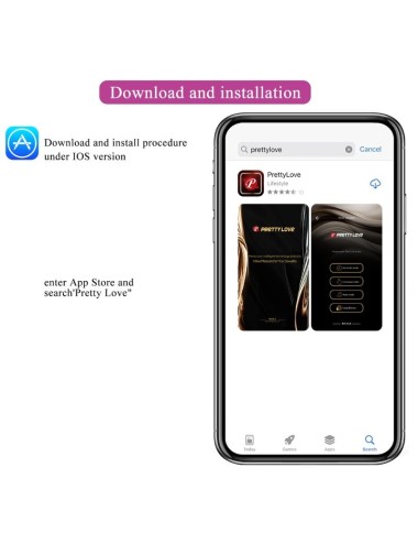 PRETTY LOVE - JEFFERSON APP CONTROLLED ANAL PLUG PURPLE