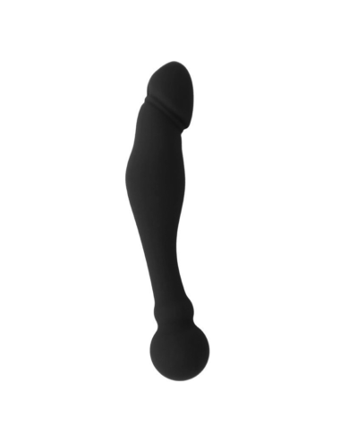 BLACK&SILVER - KARL G-POINT STIMULATING DILDO 18 CM