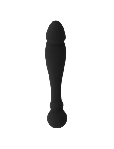BLACK&SILVER - KARL G-POINT STIMULATING DILDO 18 CM
