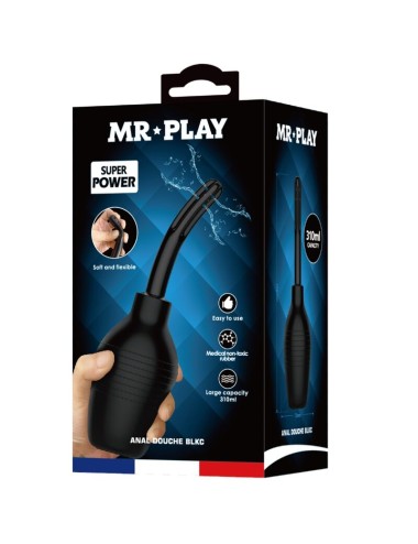 MR PLAY - ANAL DOUCHE BLKC SUPER POWER BLACK