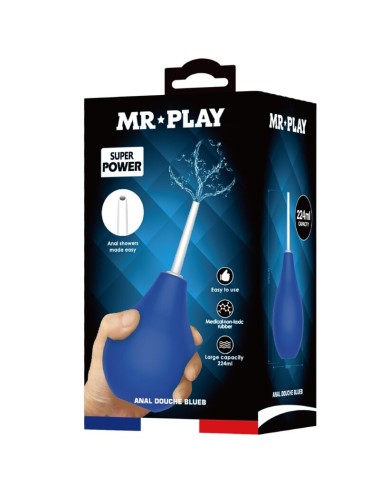 MR PLAY - ANAL DOUCHE BLUEB SUPER POWER BLUE