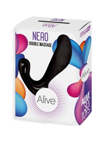 ALIVE - NERO DOUBLE MASSAGER ANAL & PROSTATIC
