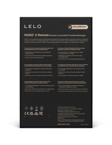 LELO - HUGO 2 GREEN REMOTE CONTROL PROSTATE MASSAGER