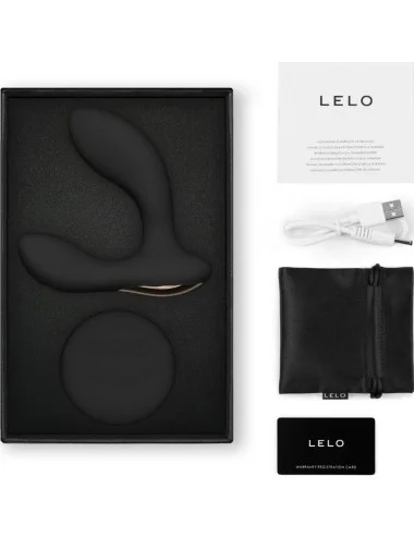 LELO - HUGO 2 PROSTATE MASSAGER REMOTE CONTROL BLACK