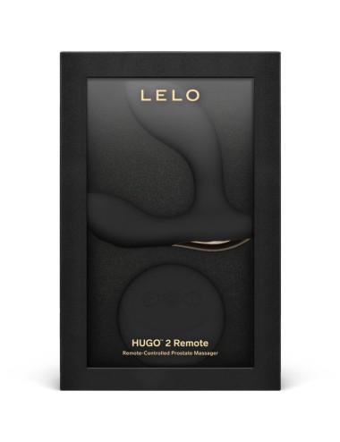 LELO - HUGO 2 PROSTATE MASSAGER REMOTE CONTROL BLACK
