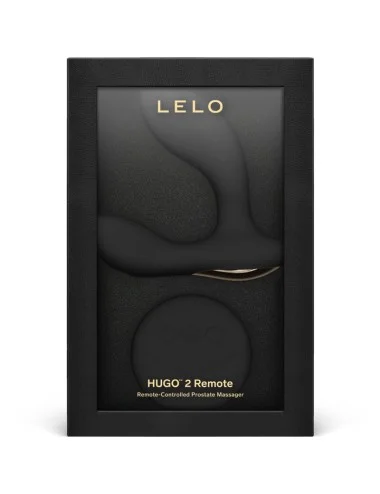 LELO - HUGO 2 PROSTATE MASSAGER REMOTE CONTROL BLACK