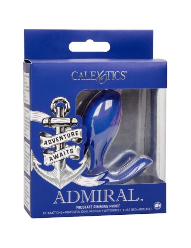 ADMIRAL - RIMMING PROSTATE STIMULATOR & VIBRATOR BLUE