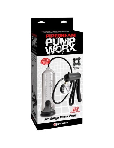 PUMP WORX - PRO-GAUGE POWER PUMP TRANSPARENT