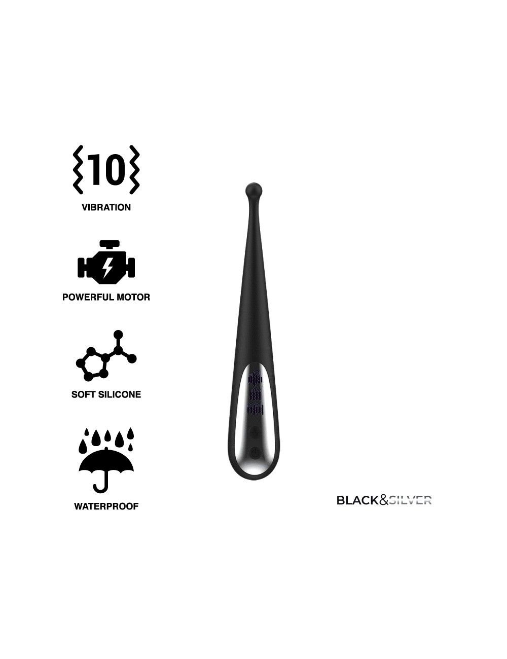 BLACK&SILVER - KENNETH STIMULATING VIBE