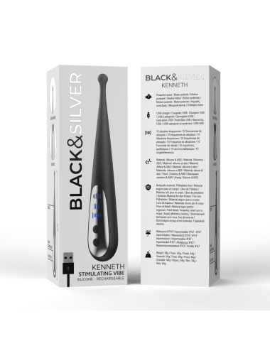 BLACK&SILVER - KENNETH STIMULATING VIBE