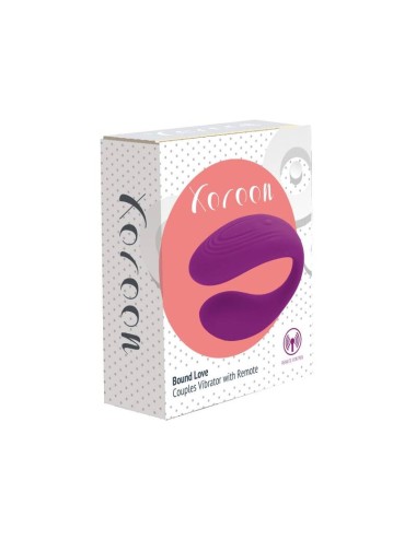 XOCOON - BOUND LOVE COUPLES VIBRATOR PURPLE