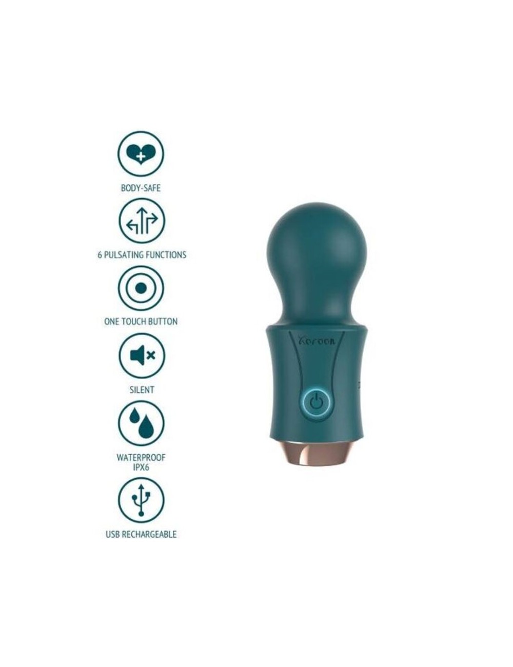 XOCOON - THE TRAVELLER WAND GREEN XOCOON - THE TRAVELLER WAND GREEN